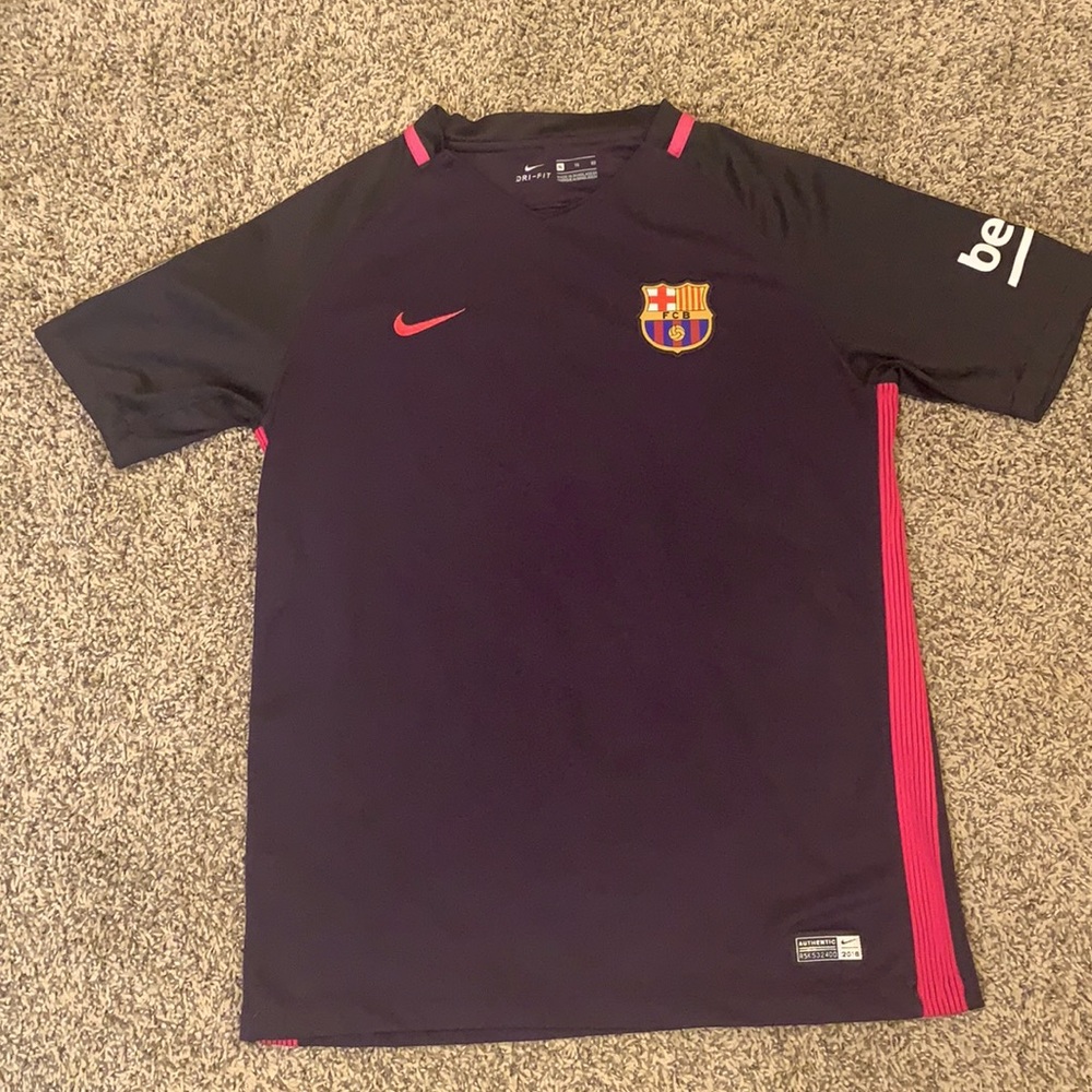 Youth Nike XL Dri-Fit FC Barcelona Soccer Jersey